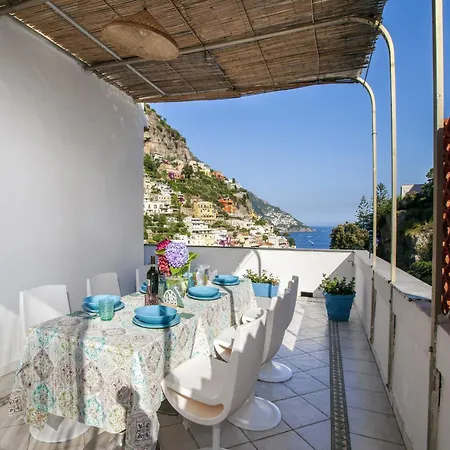 In With Sea-view Terrace Positano